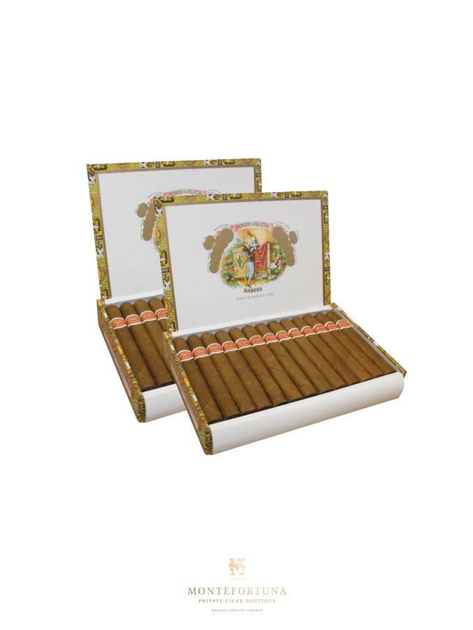 2 Boxes of 25 Romeo y Julieta Petit Coronas