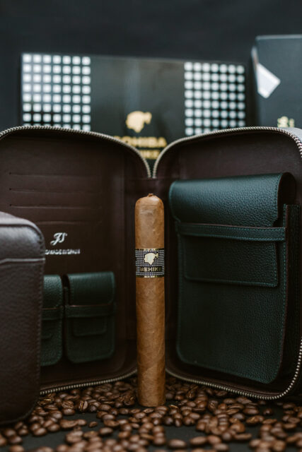 Cohiba Behike and JS leather Cases